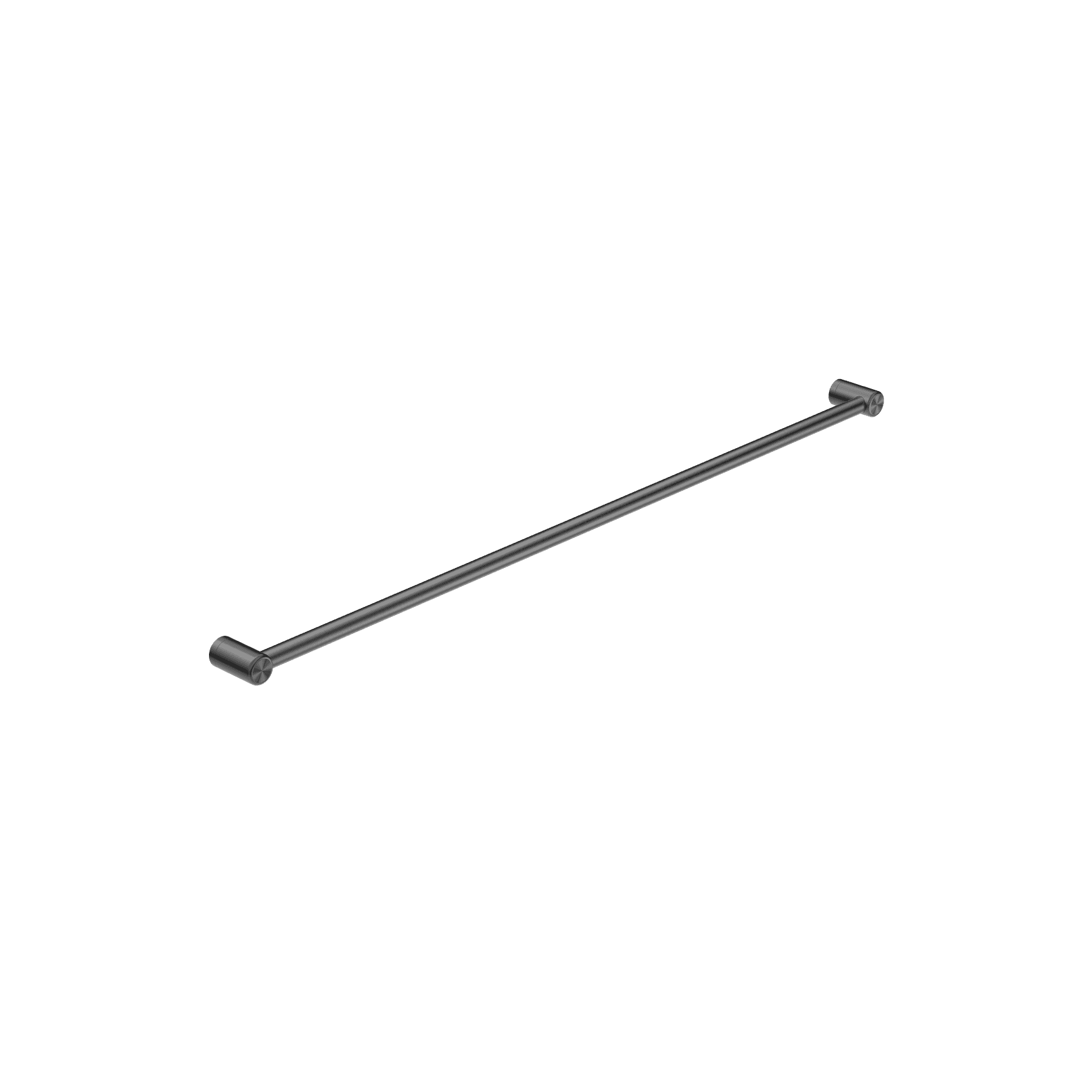 Mecca Care 25mm Grab Rail 1200mm Gun Metal