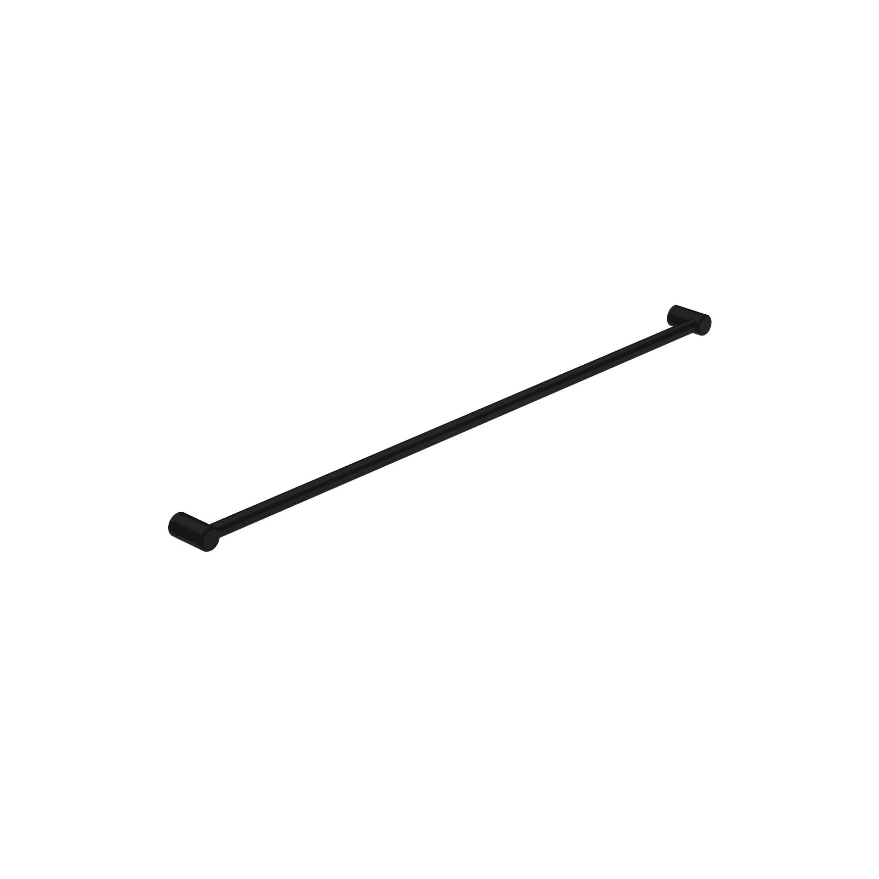 Mecca Care 25mm Grab Rail 1200mm Matte Black