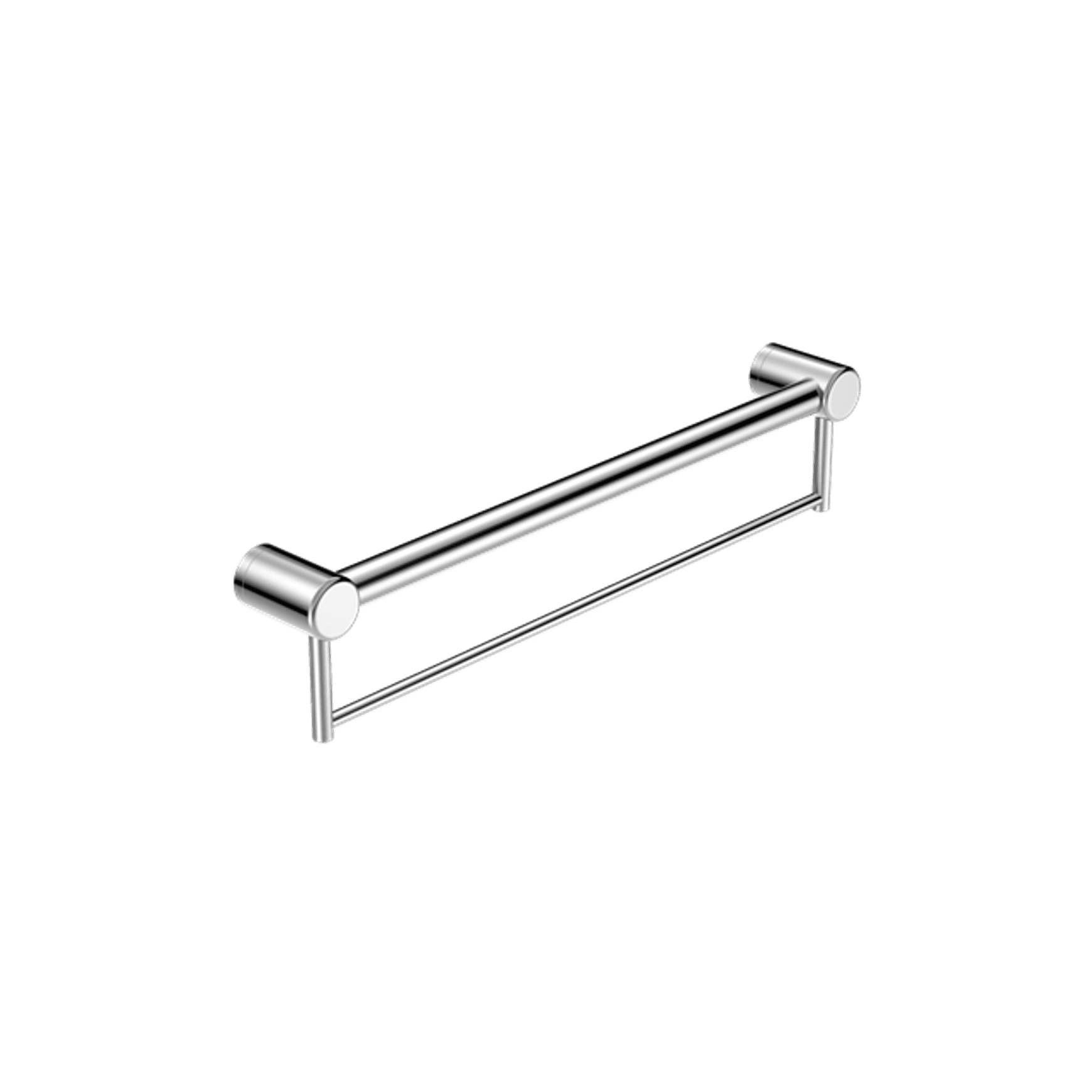 Mecca Care 32mm Grab Rail With Towel Holder 600mm Chrome
