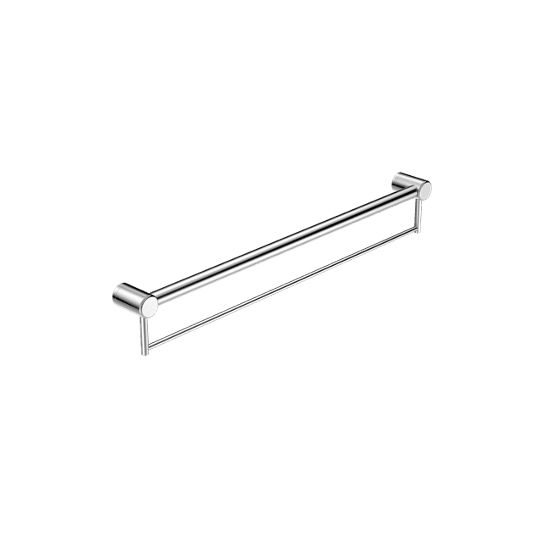 Mecca Care 32mm Grab Rail With Towel Holder 900mm Chrome
