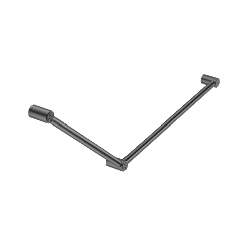 Mecca Care 32mm DDA Grab Rail Set 45 Degree 750X900mm Gun Metal