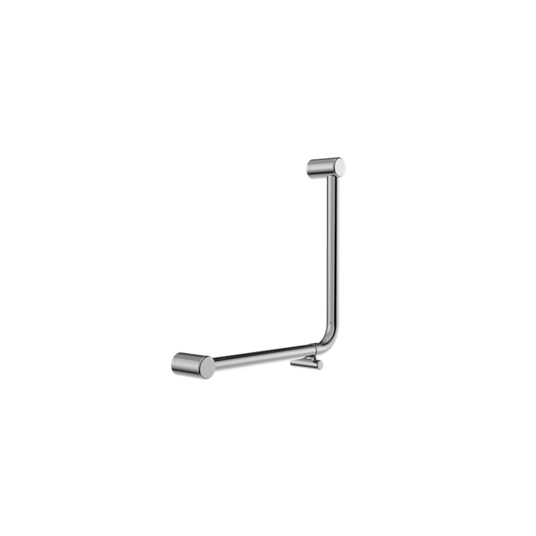 Mecca Care 32mm Ambulant 90 Degree Bent Tube Grab Rail 450X450mm Chrome