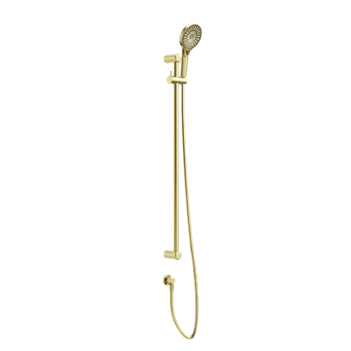 Mecca Care 25mm Grab Rail And Adjustable Shower Rail Set 900mm Brushed Gold