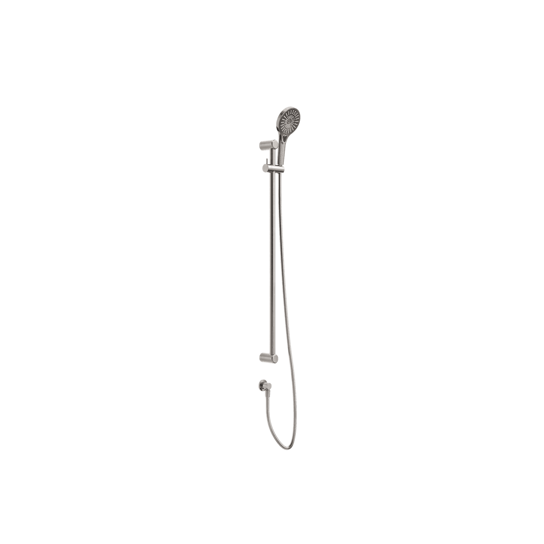 Mecca Care 25mm Grab Rail And Adjustable Shower Rail Set 900mm Brushed Nickel