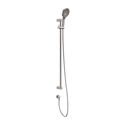 Mecca Care 25mm Grab Rail And Adjustable Shower Rail Set 900mm Brushed Nickel