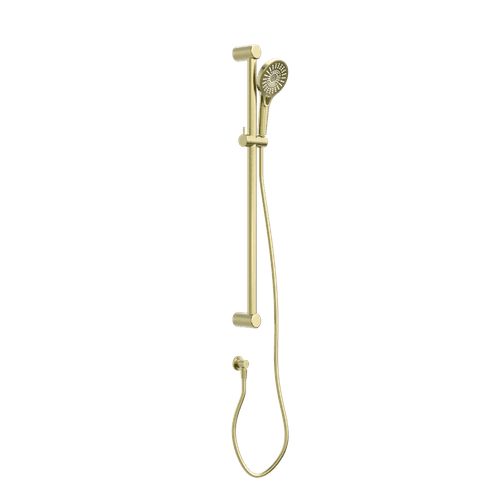 Mecca Care 32mm Grab Rail And Adjustable Shower Rail Set 900mm Brushed Gold