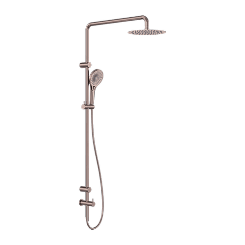 Mecca Care 25mm Grab Rail 900mm Twin Shower Set Brushed Bronze