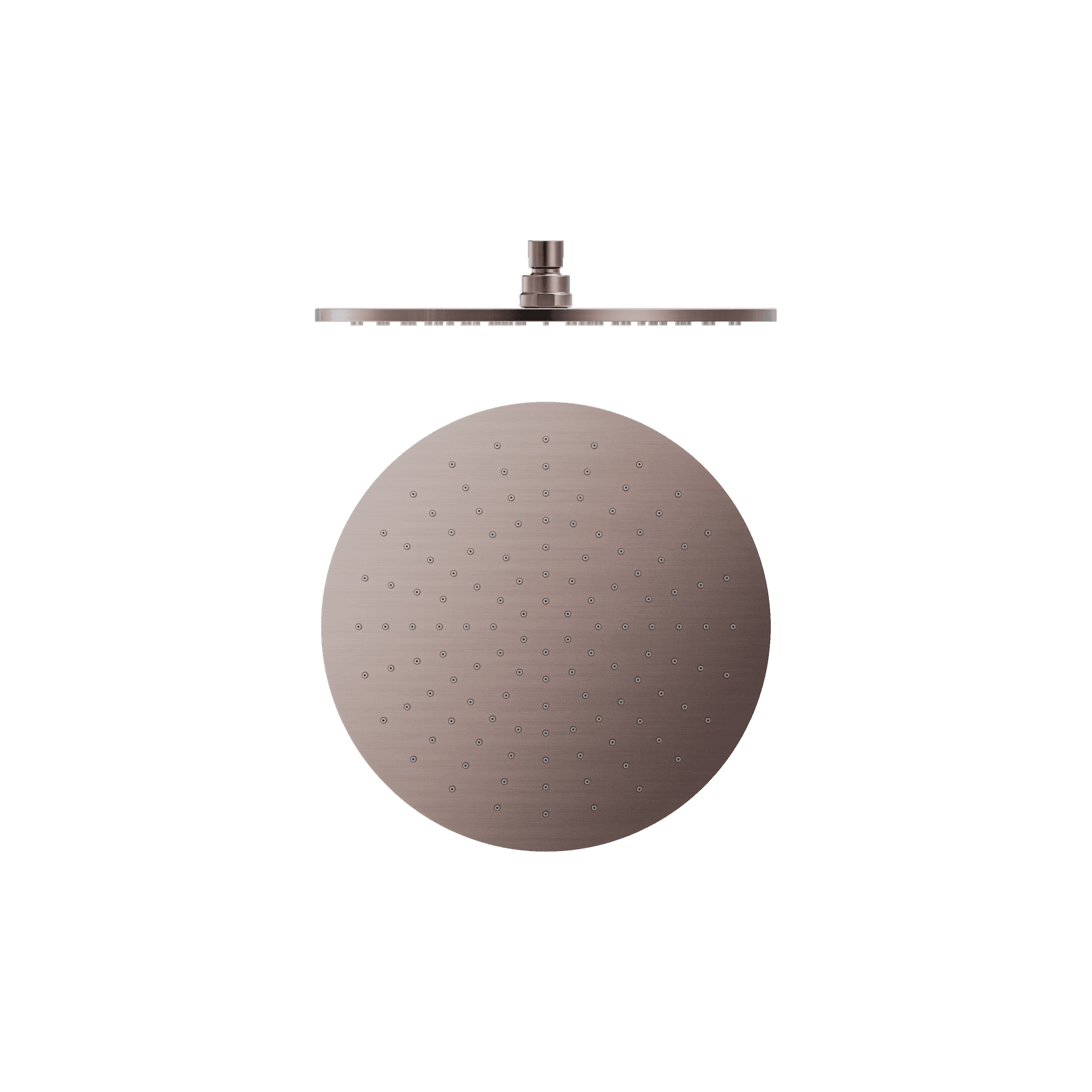 300mm Round Shower Head Brushed Bronze