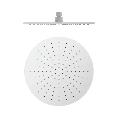 300mm Round Shower Head Matte White