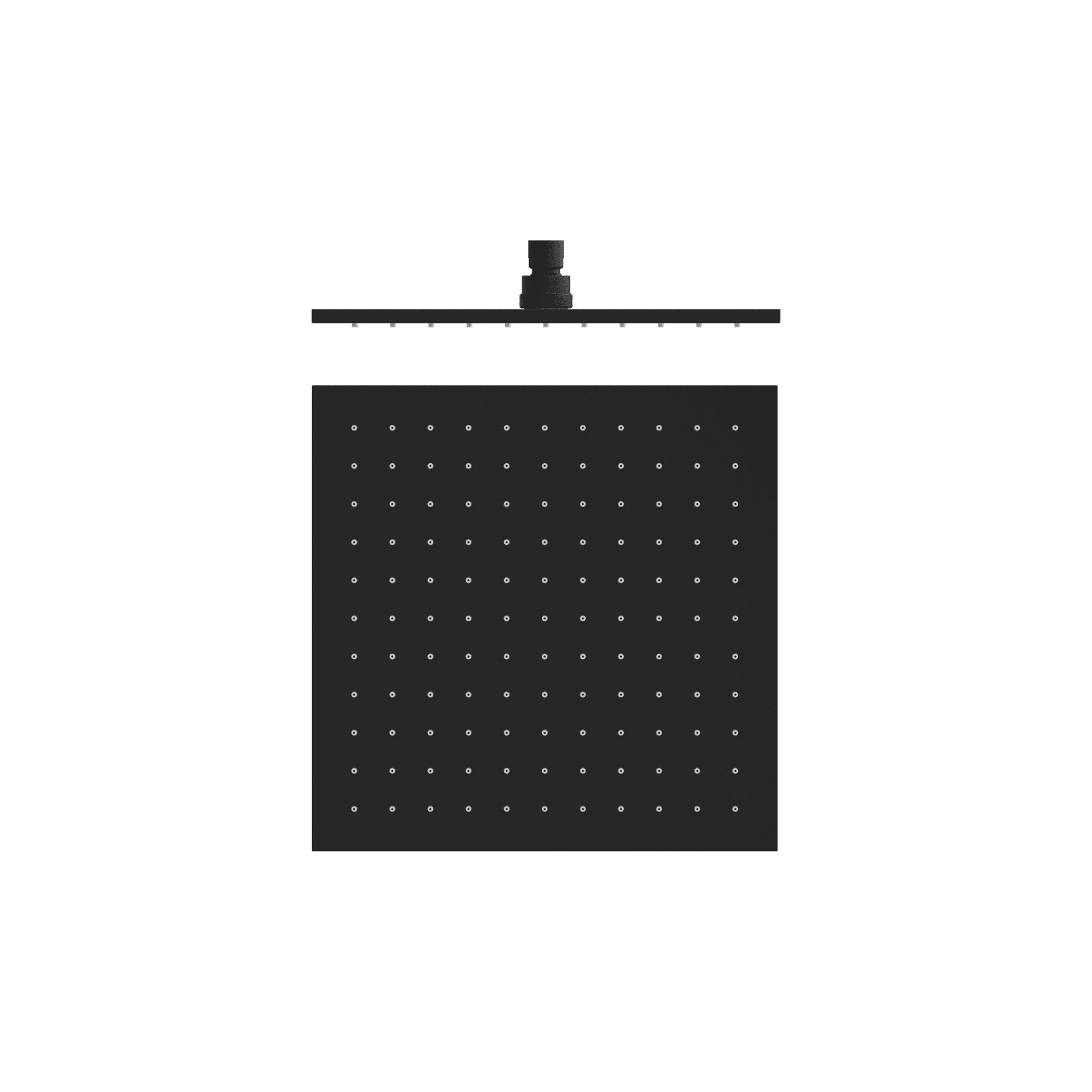 300mm Square Shower Head Matte Black