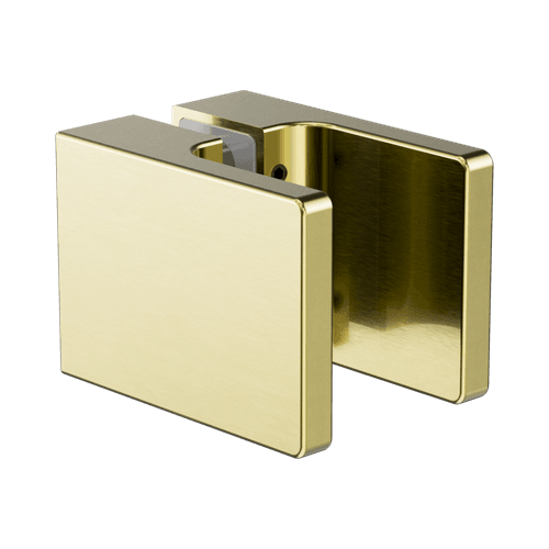 Square Shower Knob Handle Brushed Gold