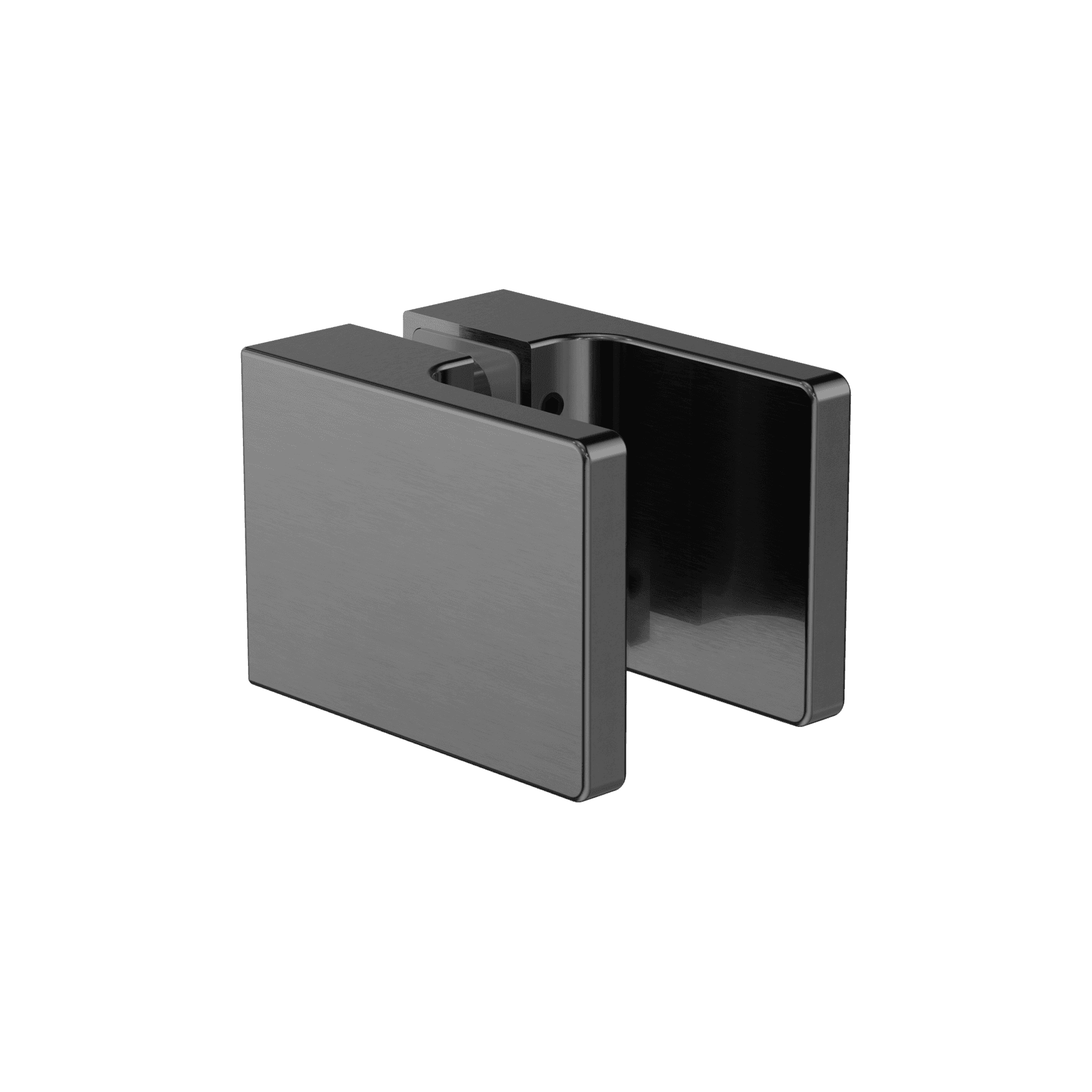 Square Shower Knob Handle Gun Metal