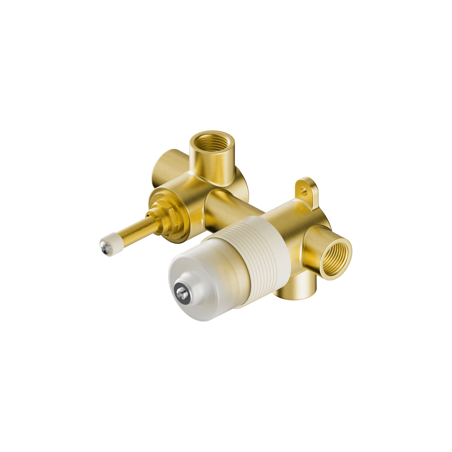 Premium 35mm Universal Shower Mixer With Diverter Horizontal Body Only