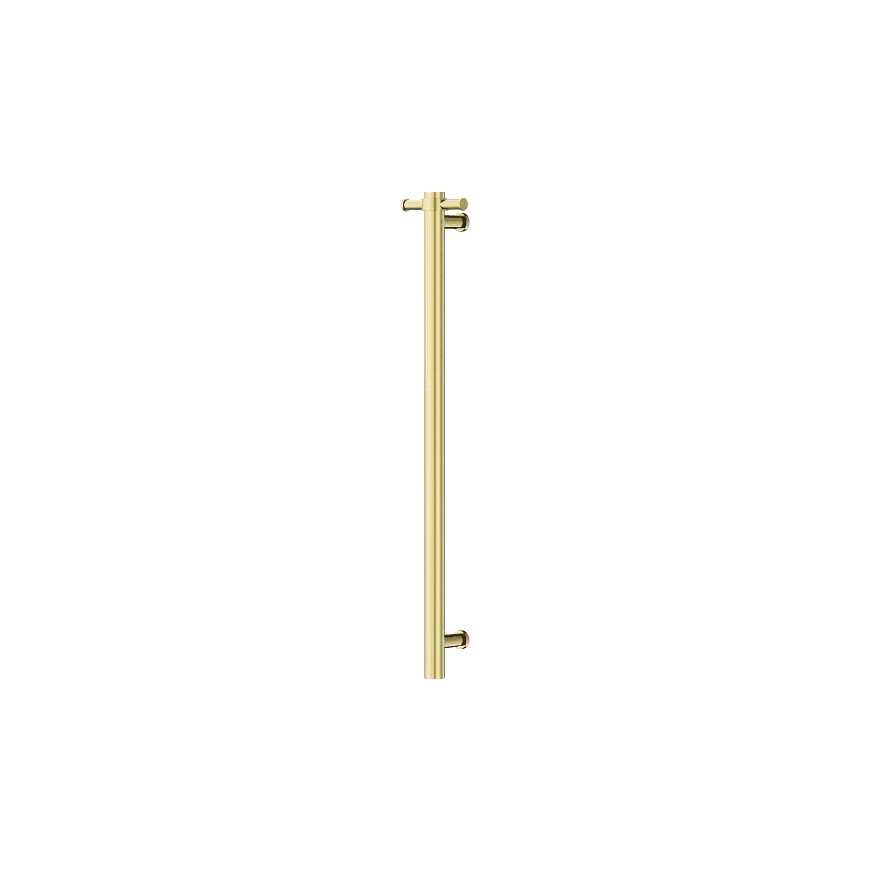 Non-Heated Vertical Towel Rail 900mm Brushed Gold