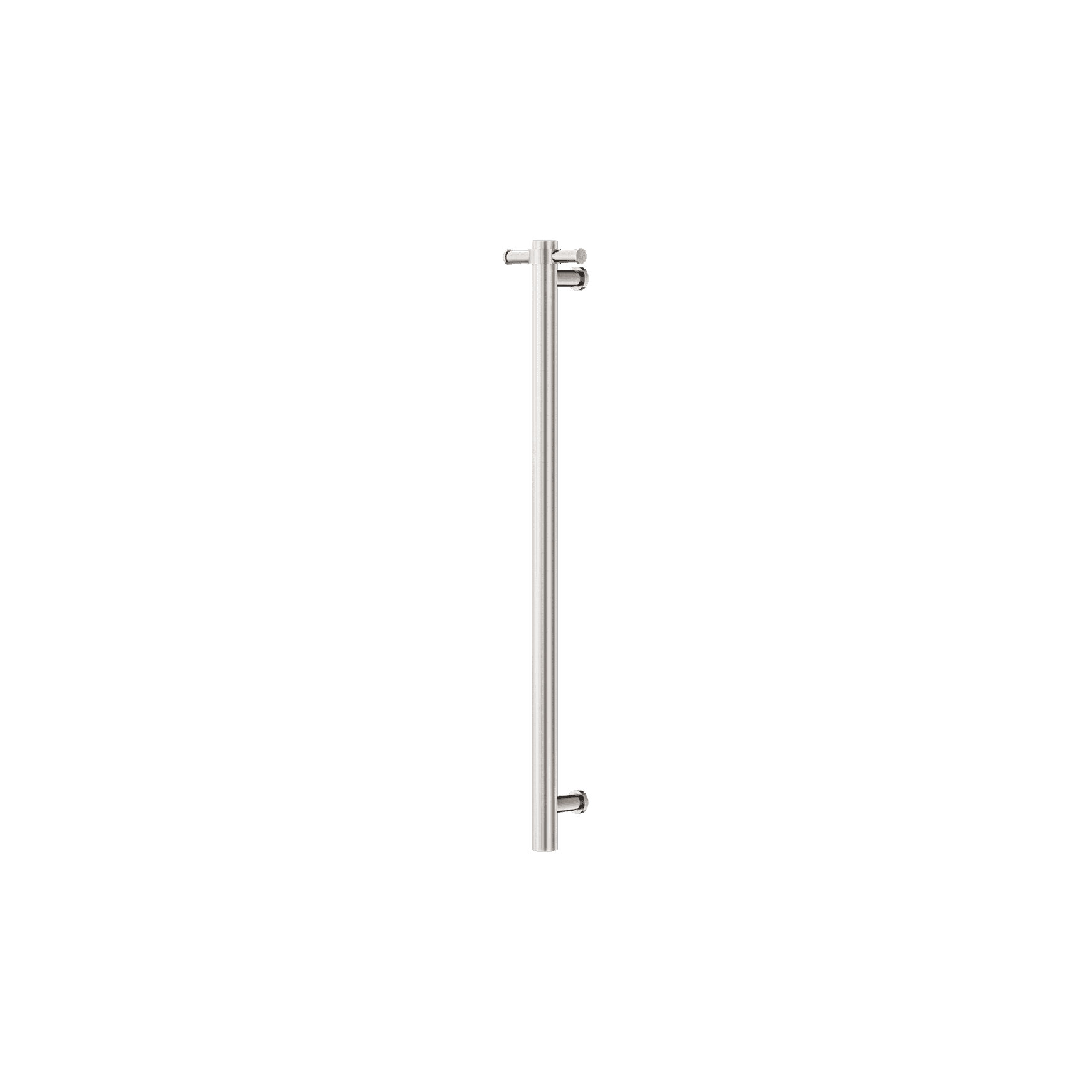 Non-Heated Vertical Towel Rail 900mm Brushed Nickel