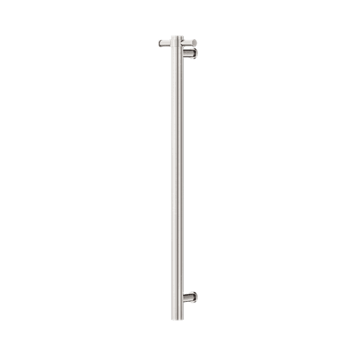 Non-Heated Vertical Towel Rail 900mm Brushed Nickel