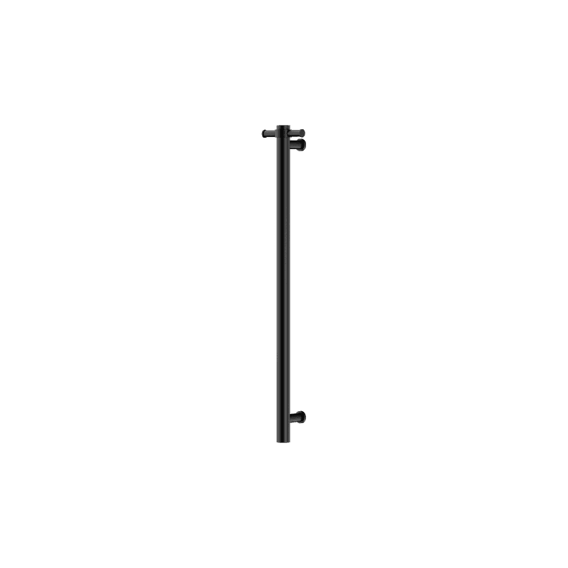 Non-Heated Vertical Towel Rail 900mm Matte Black