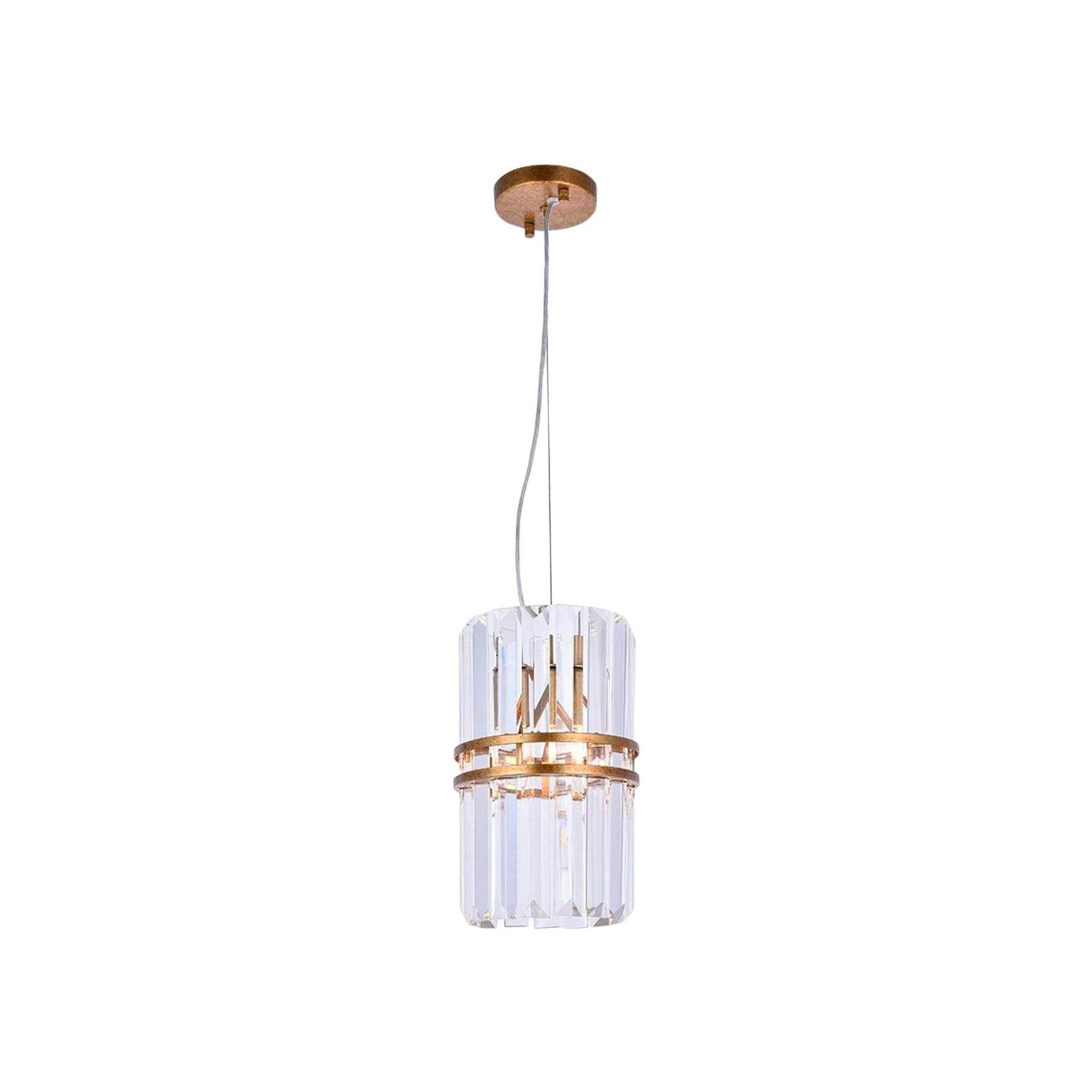 Ashton Collection - Pendant - Antique Gold Finish - W:20cm
