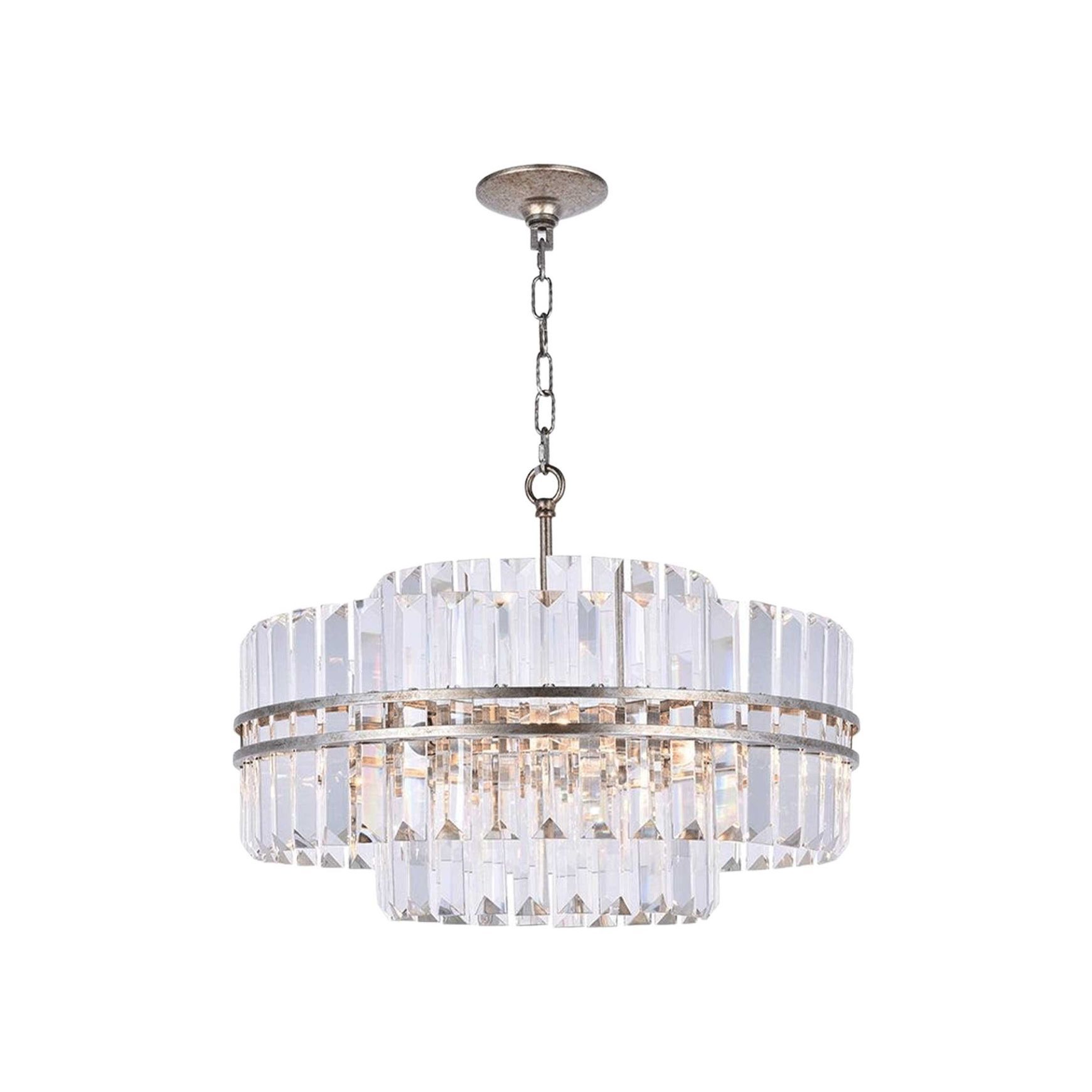 Ashton Collection - Chandelier - Champagne Finish - W:55cm