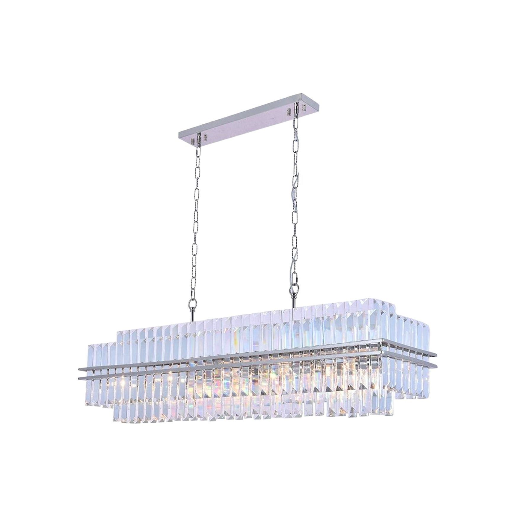 Ashton Collection - 120 cm Bar Light - Nickel Plated