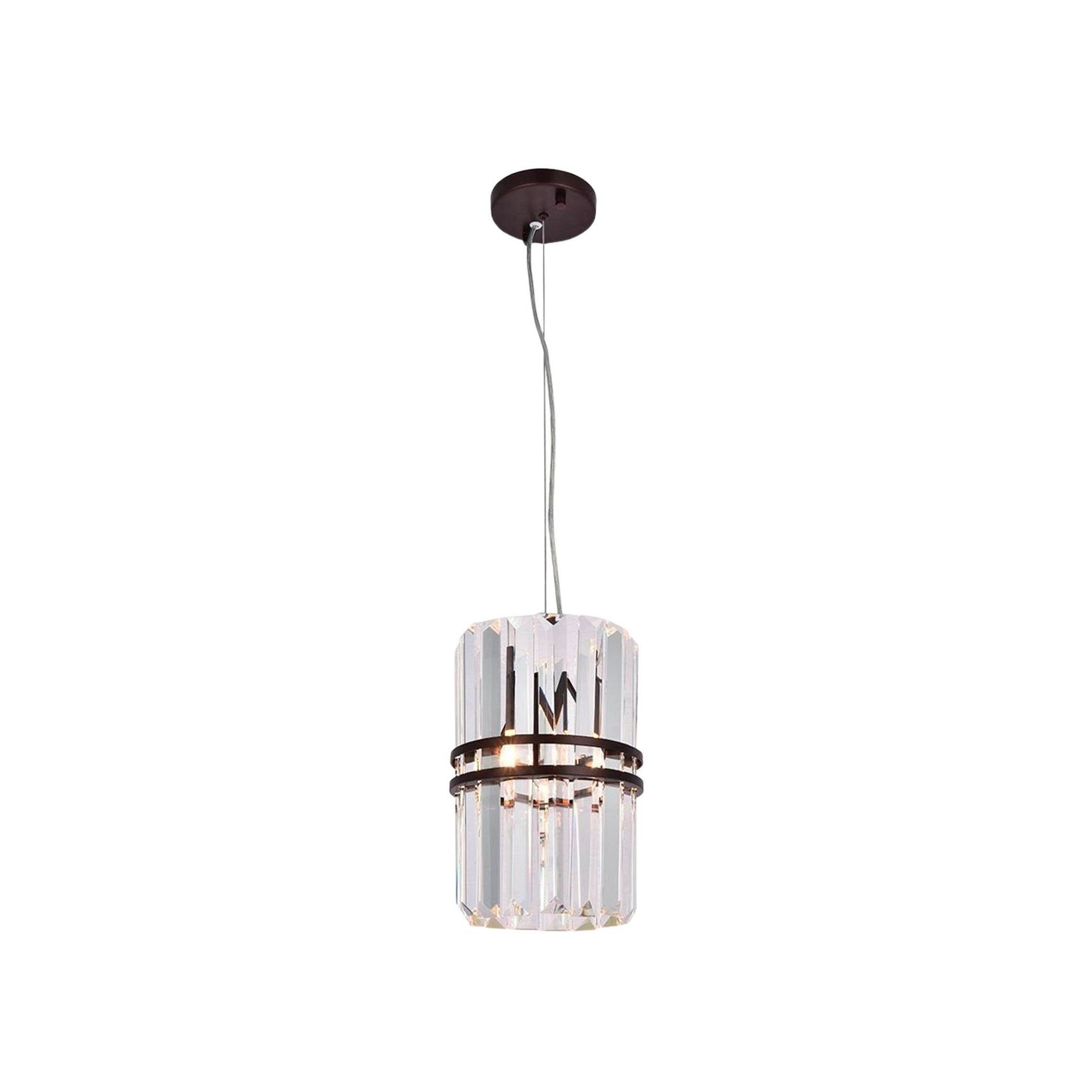 Ashton Collection - Pendant- Warm Bronze Finish - W:20cm