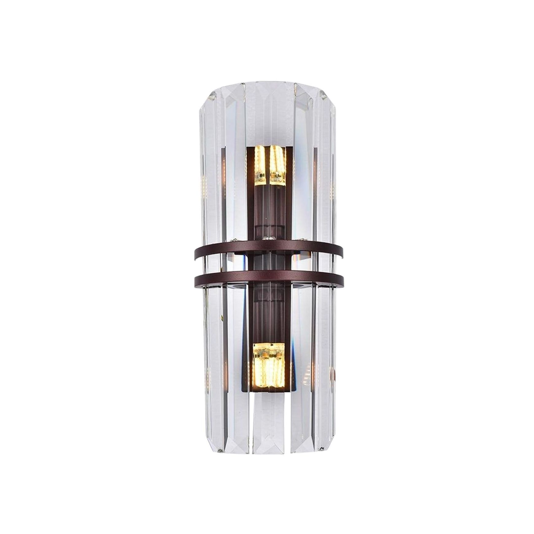 Ashton Collection - Wall Sconce - Warm Bronze Finish