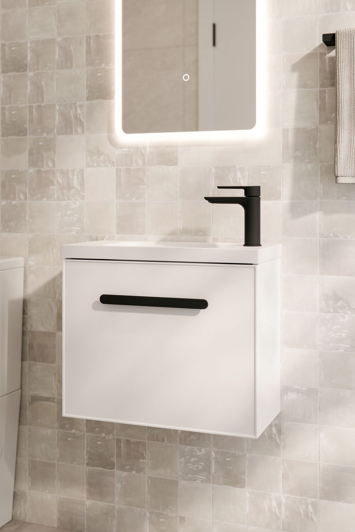 Lineare 550 WC Vanity | Wall-Hung