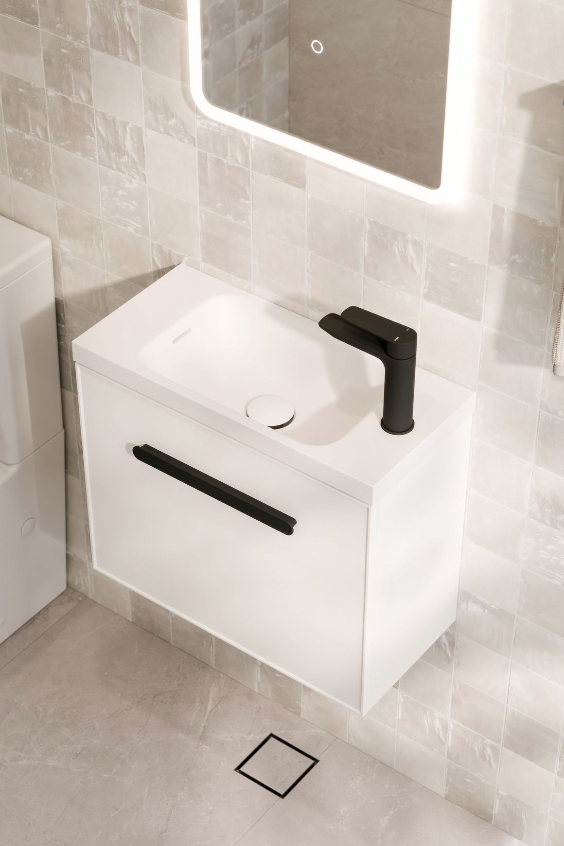 Lineare 550 WC Vanity | Wall-Hung