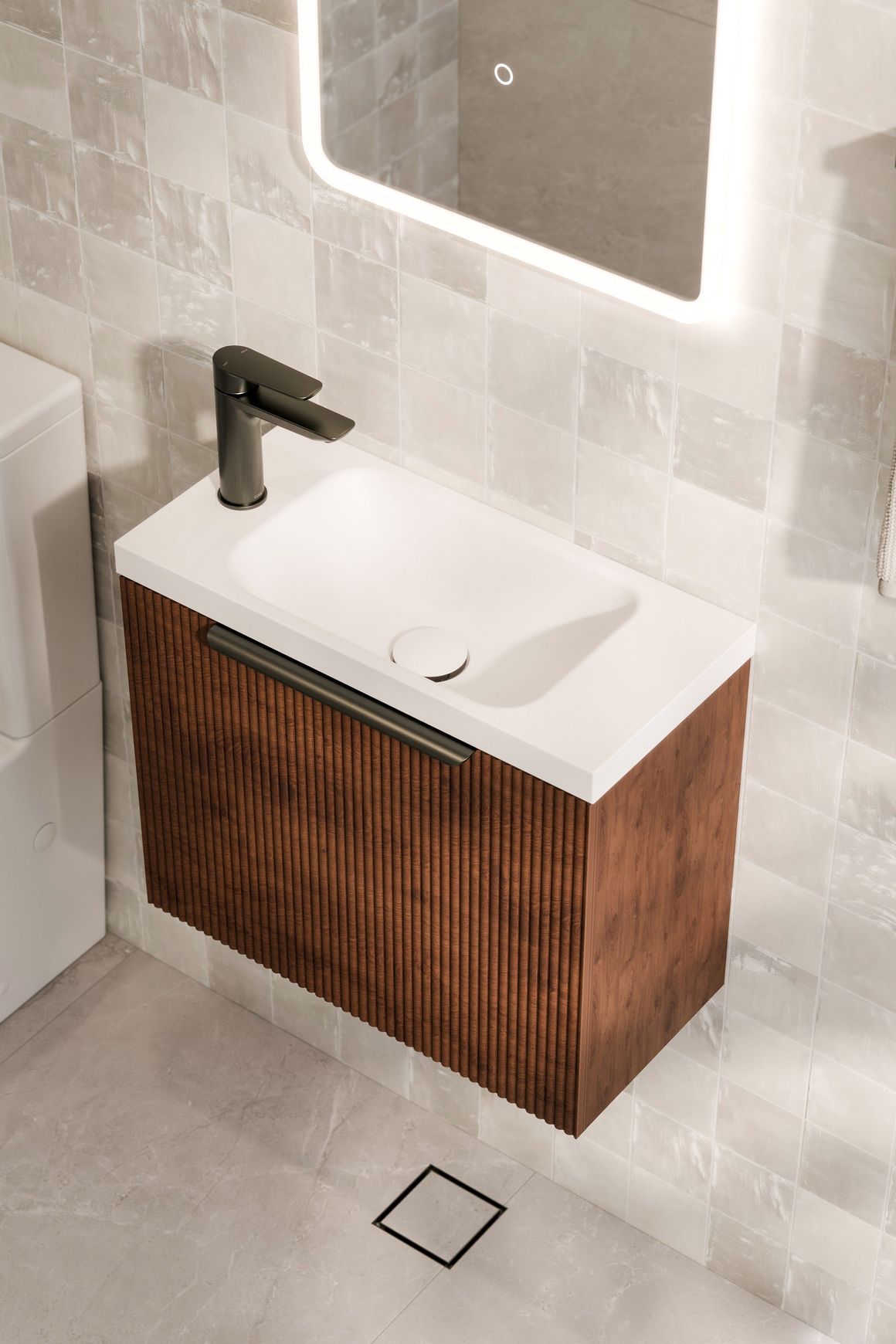 Lineare 550 WC Vanity | Wall-Hung