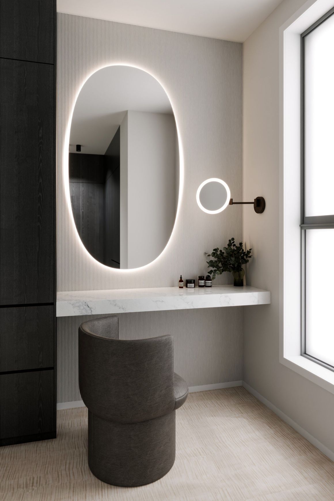 Euro Cervo 525 x 1050 LED Mirror
