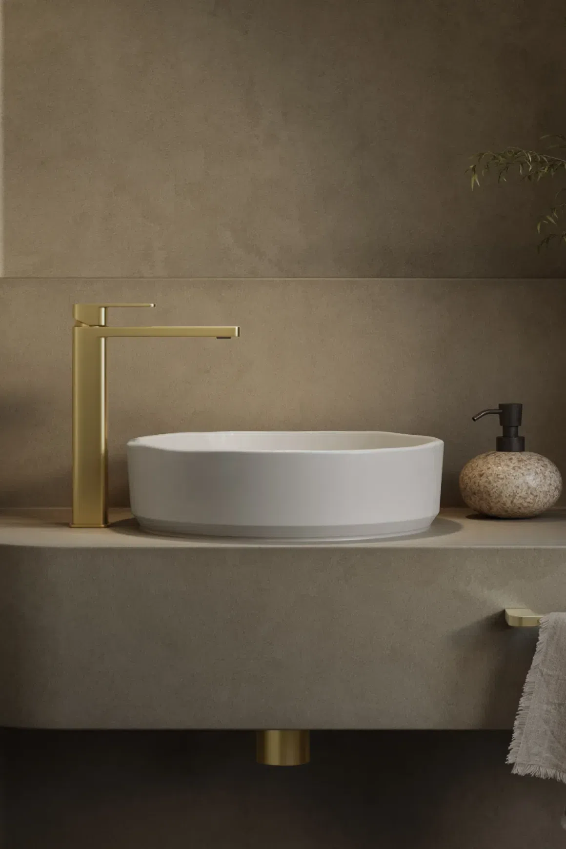 Nesso Extended Basin Mixer