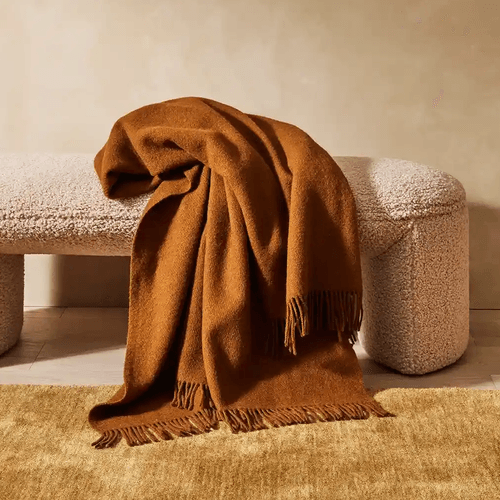 Weave Home Silvio Floor Rug - Dijon | NZ Wool | Two Sizes