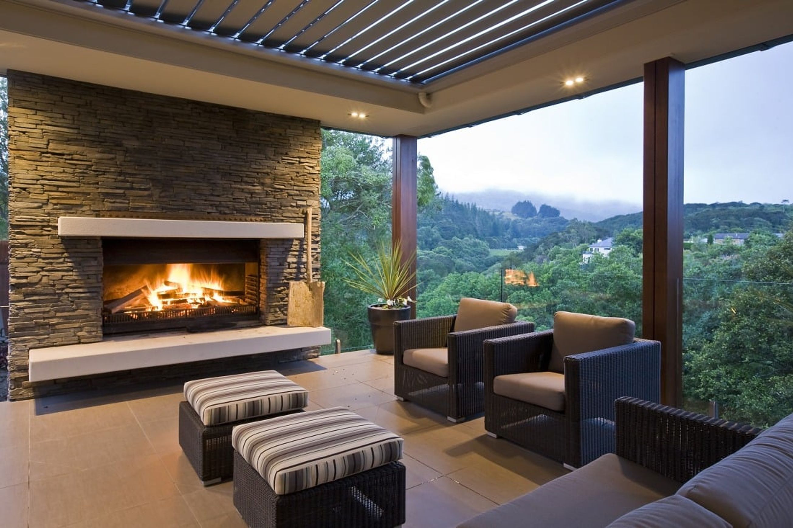 Warmington | Outdoor Wood Nouveau BBQ