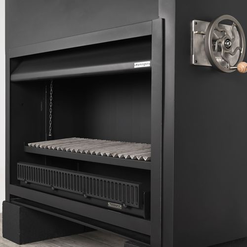 Warmington | Outdoor Wood Nouveau Grill