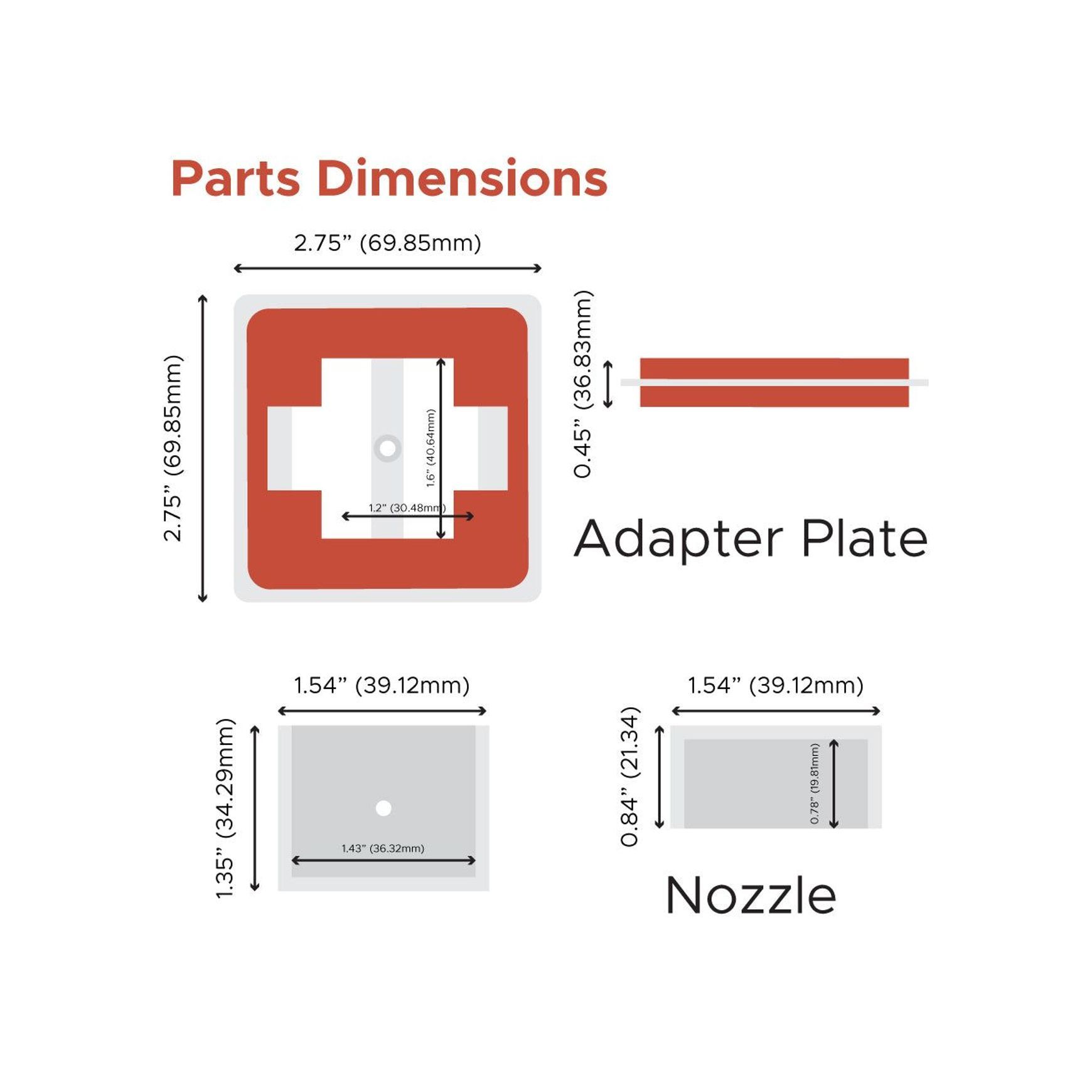 Fireboard Blower Nozzle Adapter