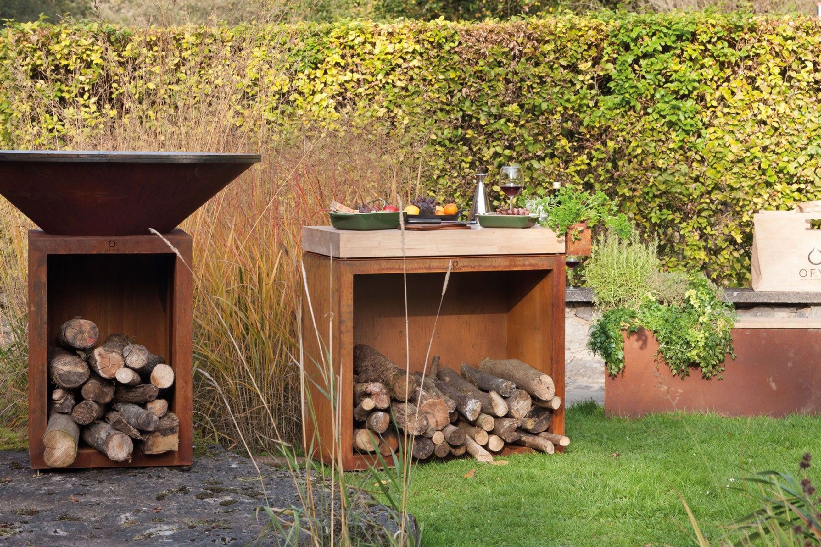 OFYR 100/100 Corten Storage