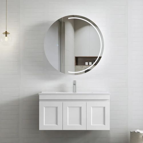 Otti Hampton | Single Bowl Vanity | 900 | Matte White