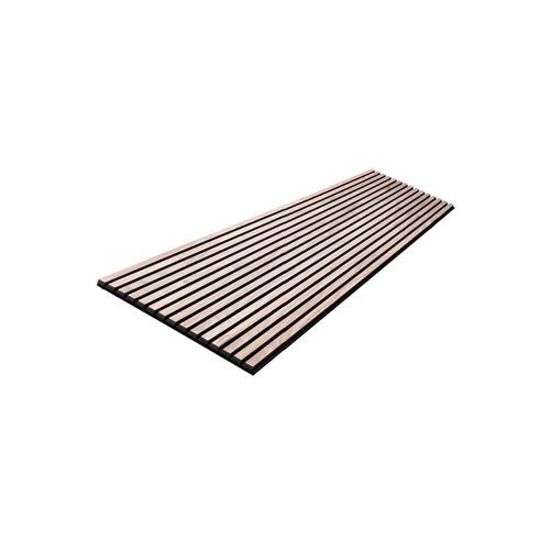 WOODFLEX Flexible Acoustic Wood Slat Wall Panel, Oak Veneer - 2700mm x 600mm
