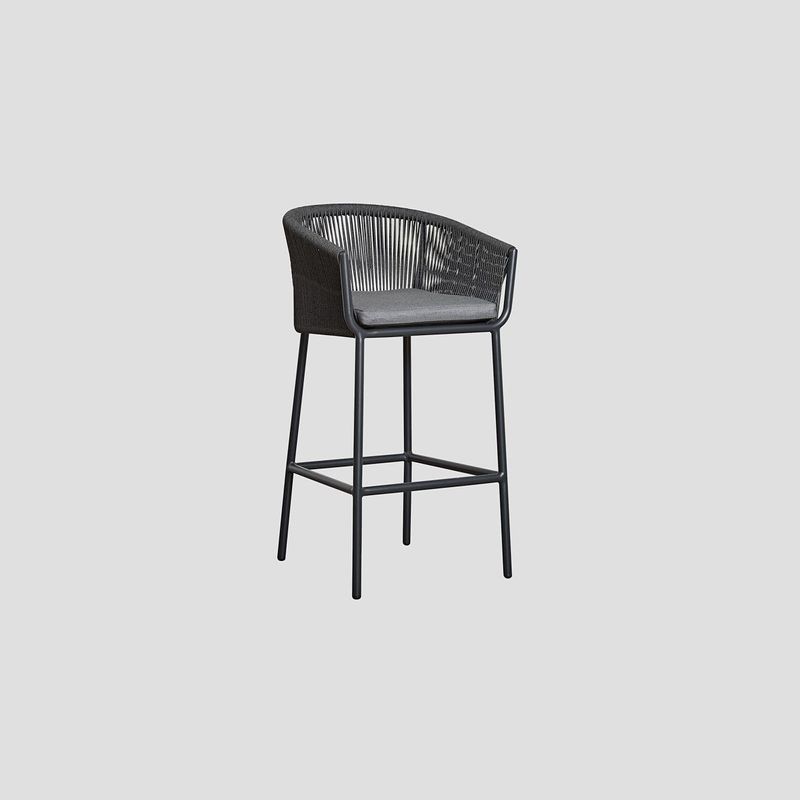 Omaha Rope Bar Stool