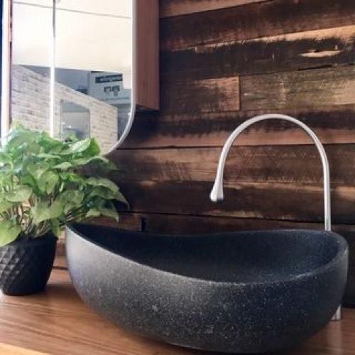 Pietra Bianca Onda Stone Basin