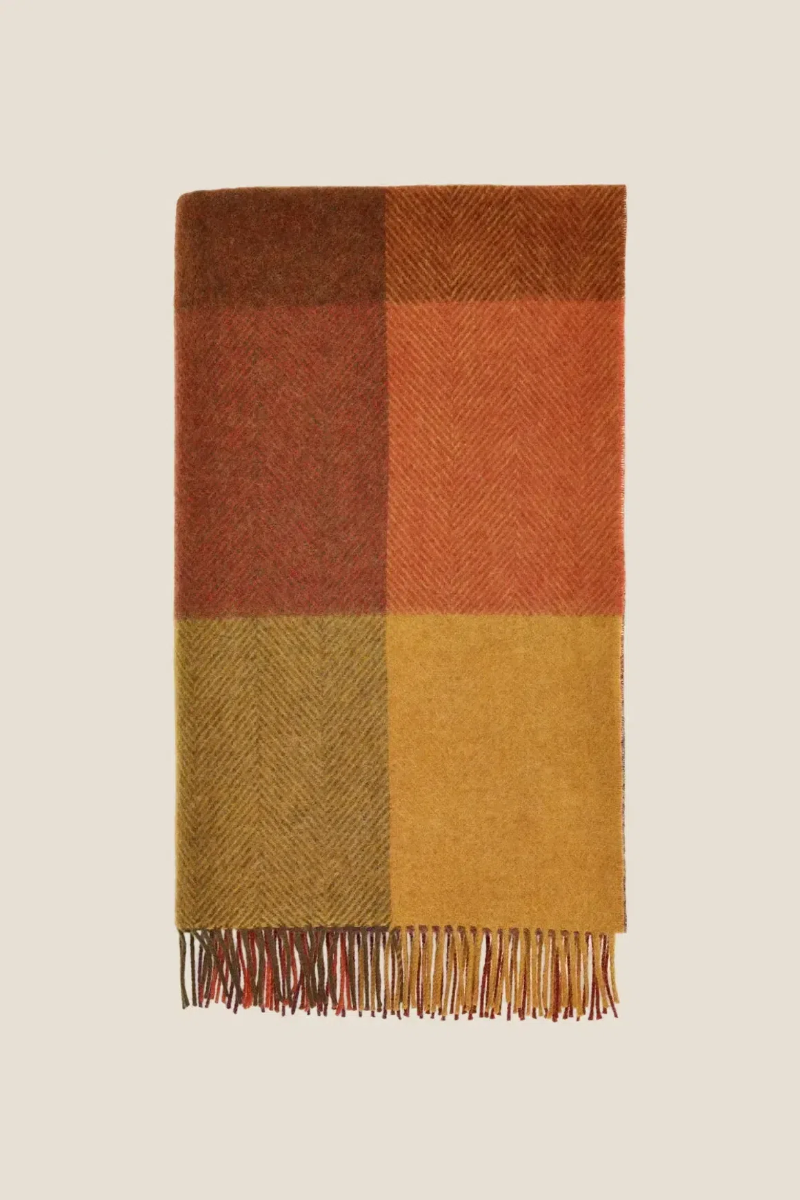 NZ Wool Throw - Harland Autumn | 100% Pure Wool