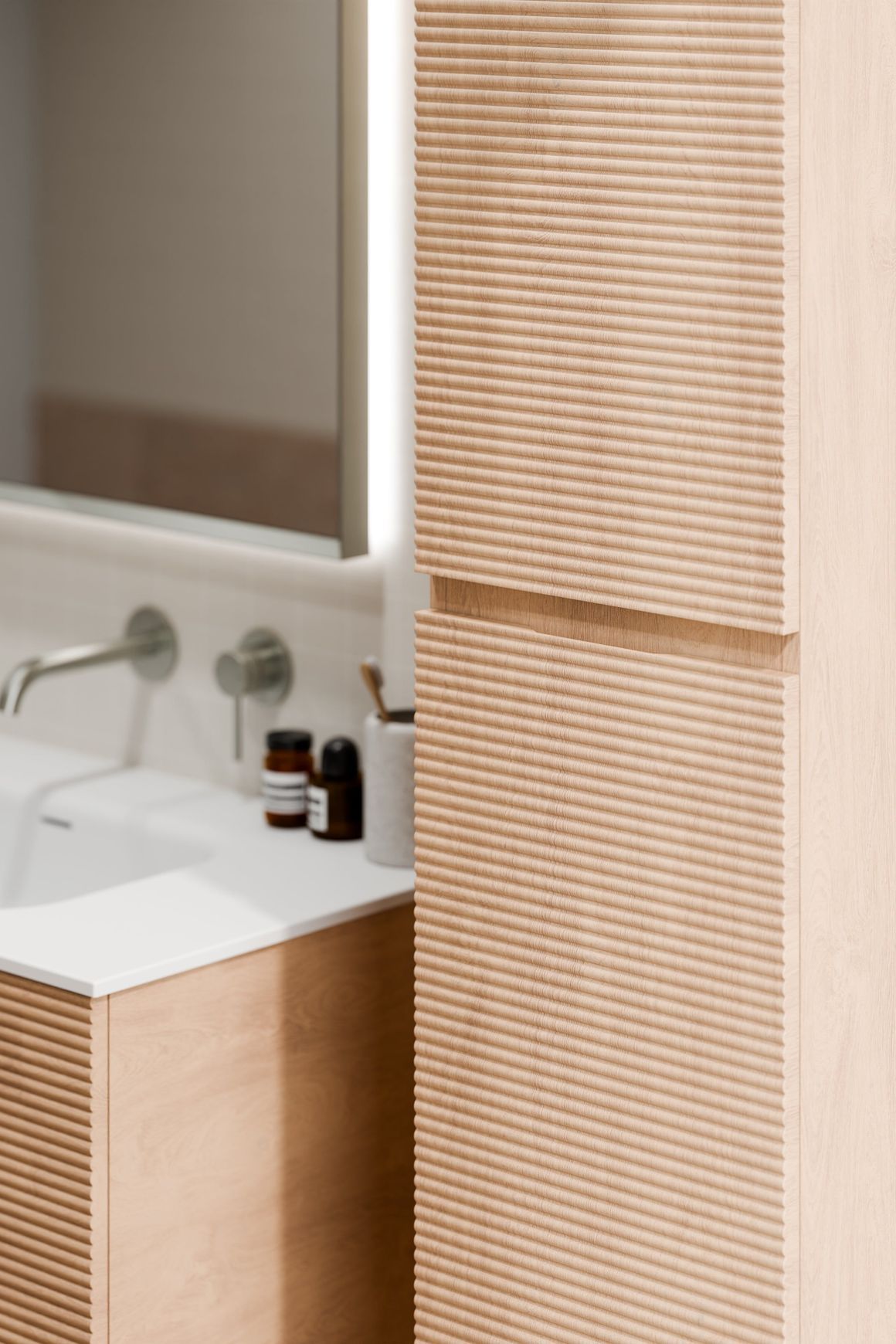 Lineare Orchard Tower Cabinet