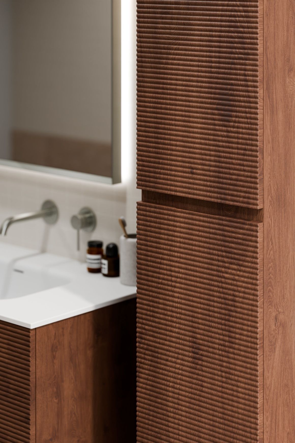 Lineare Orchard Tower Cabinet