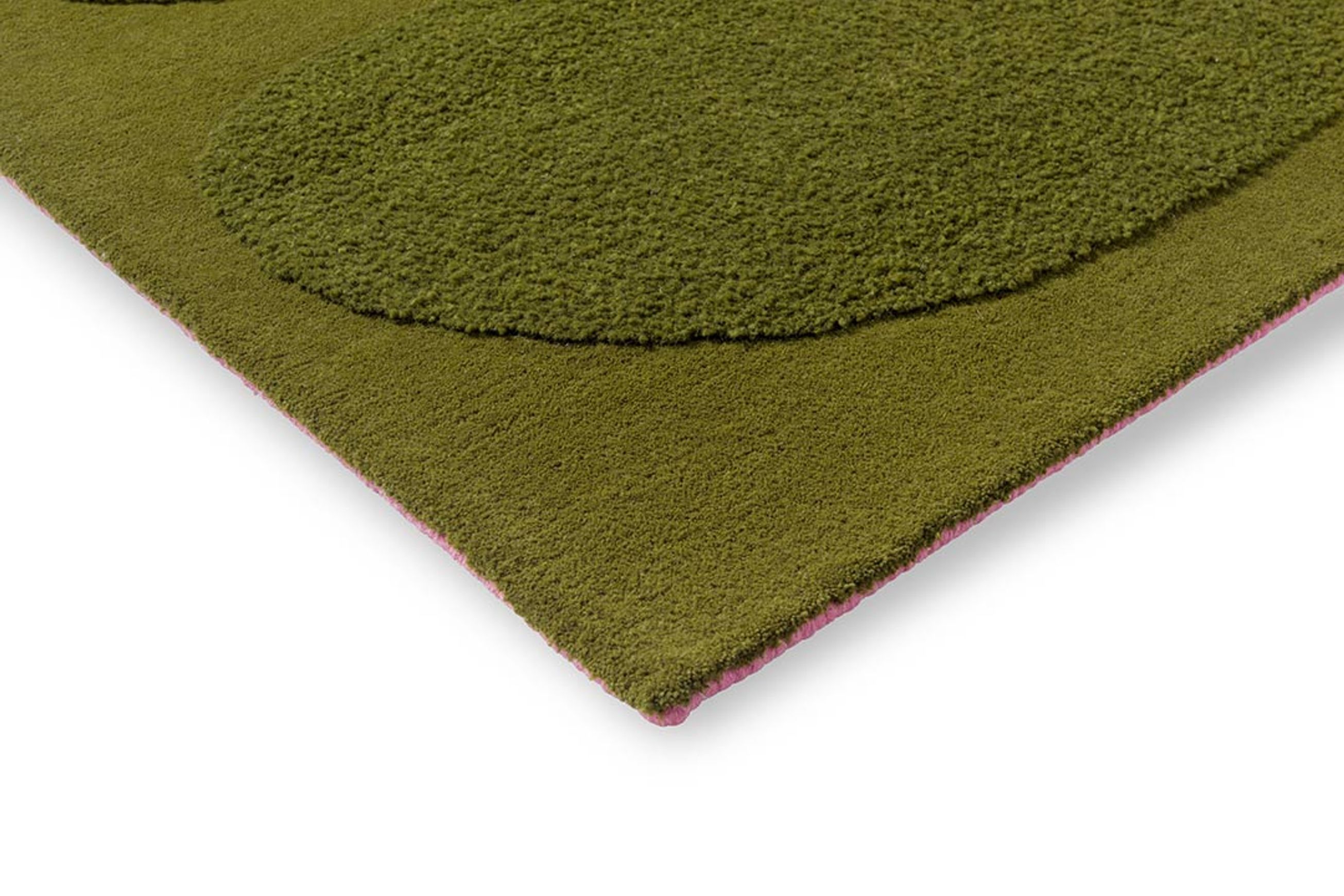 Orla Kiely Solid Stem Rug - Fern | 100% Wool Designer Floor Rug