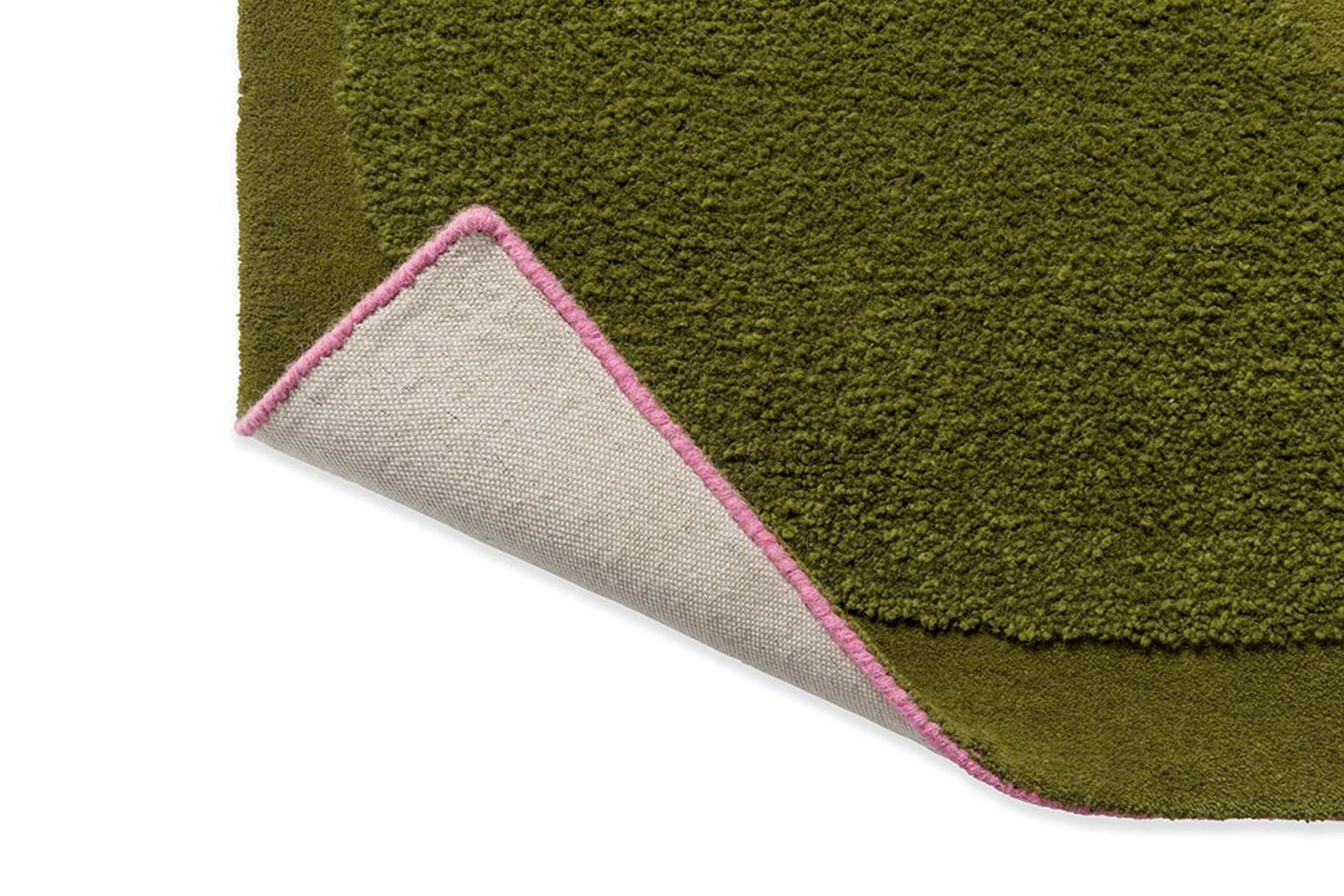 Orla Kiely Solid Stem Rug - Fern | 100% Wool Designer Floor Rug