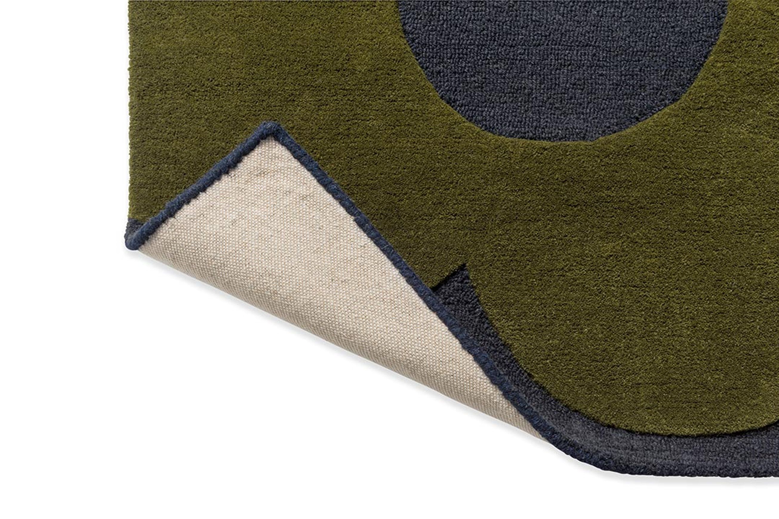 Orla Kiely Sprig Stem Rug - Marine | 100% Wool Designer Floor Rug