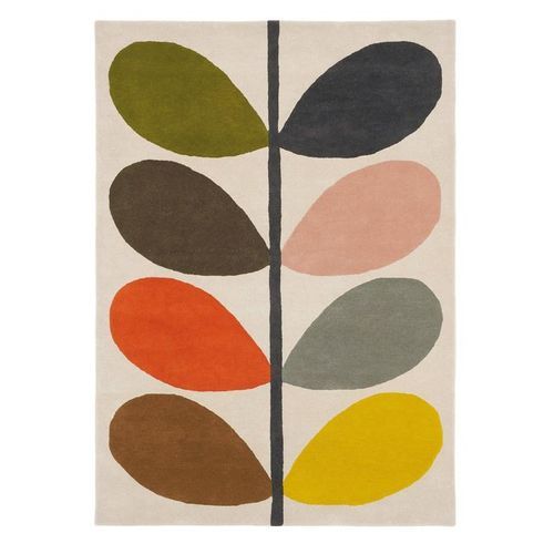 Orla Kiely Giant Multi Stem Rug | 100% Wool Designer Floor Rug