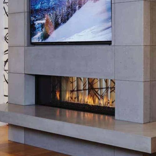 Ortal Tunnel 150H See Thru Gas Fireplace
