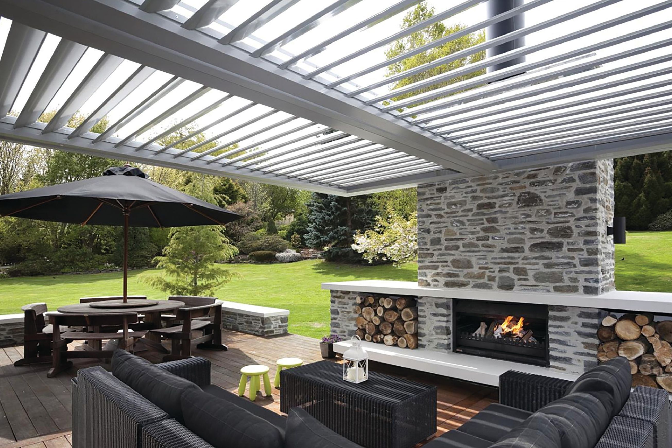 Jetmaster Alfresco Outdoor Wood Fireplace