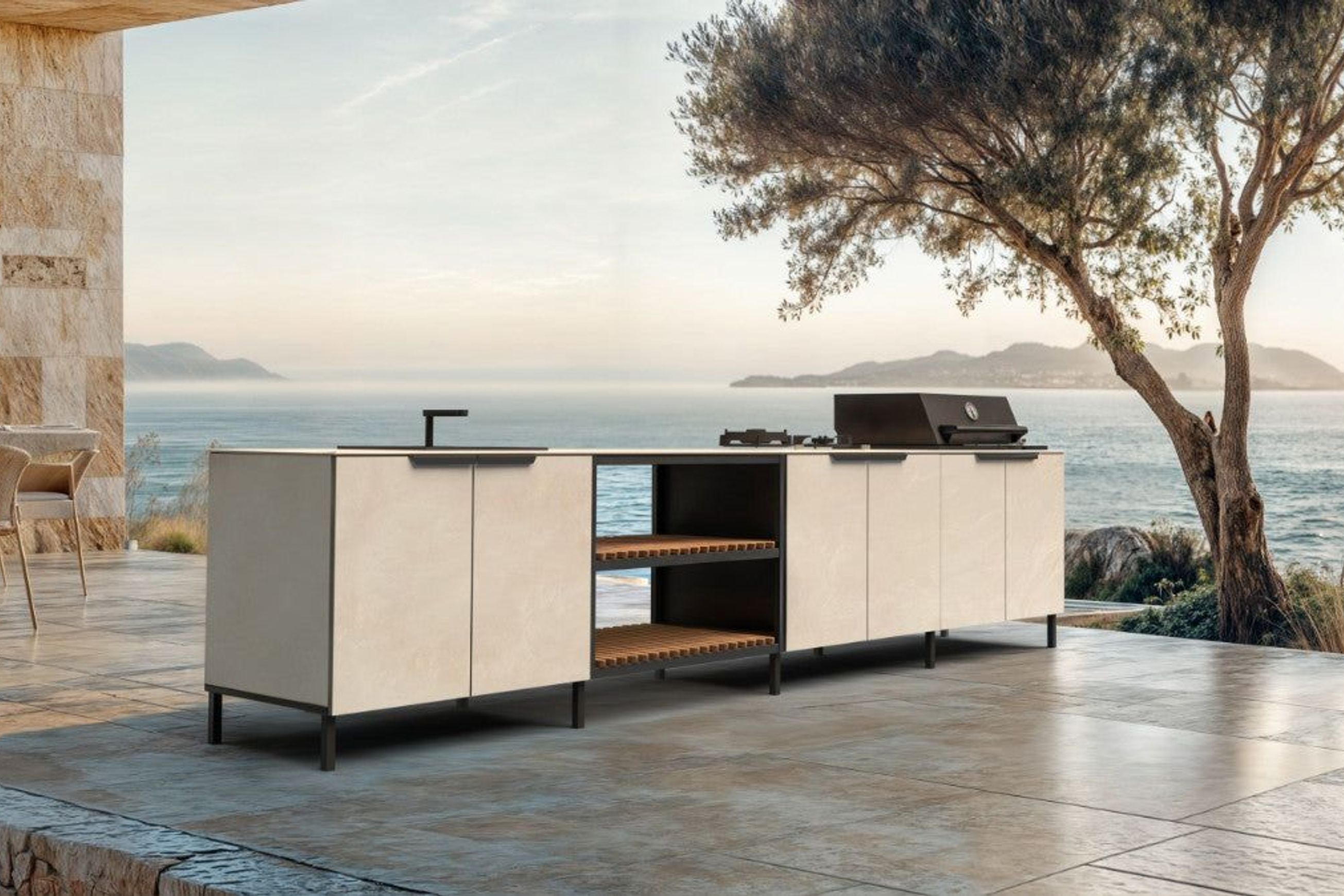 Q-Boo Kitchen Cabinet 100 Open